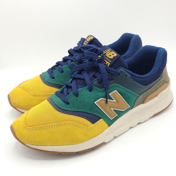 New Balance 997H Spruce Gold Navy Green 2021 Men\'s size 11  Suede